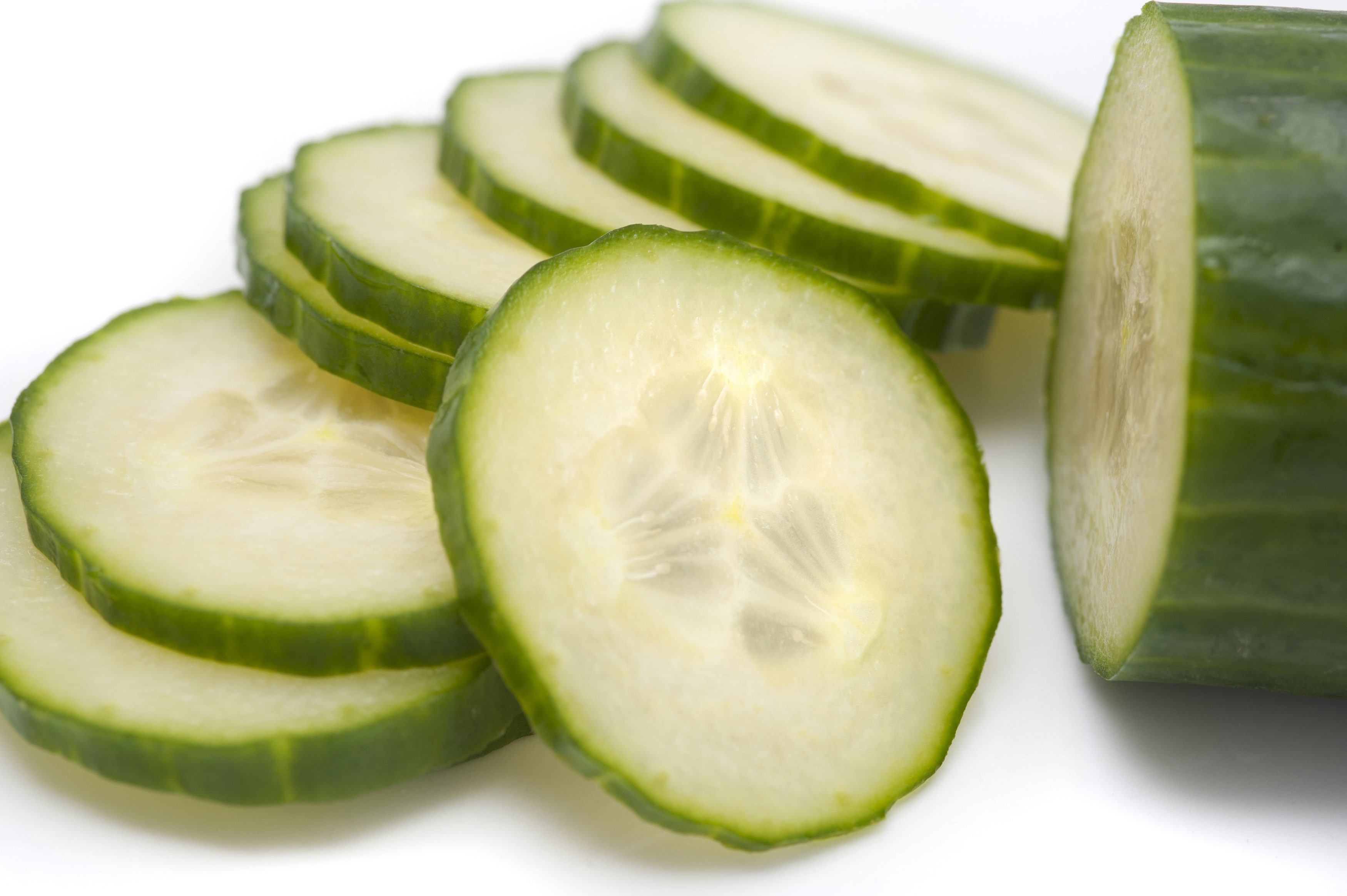 Fresh Sliced Cucumbers