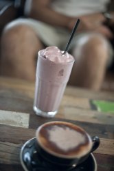 Fruit milkshake