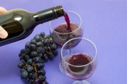 Red wine and viticulture