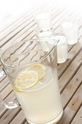Refreshing fruity summer drinks
