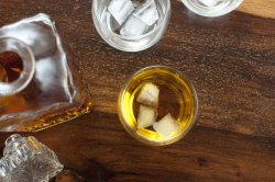 Whiskey on ice