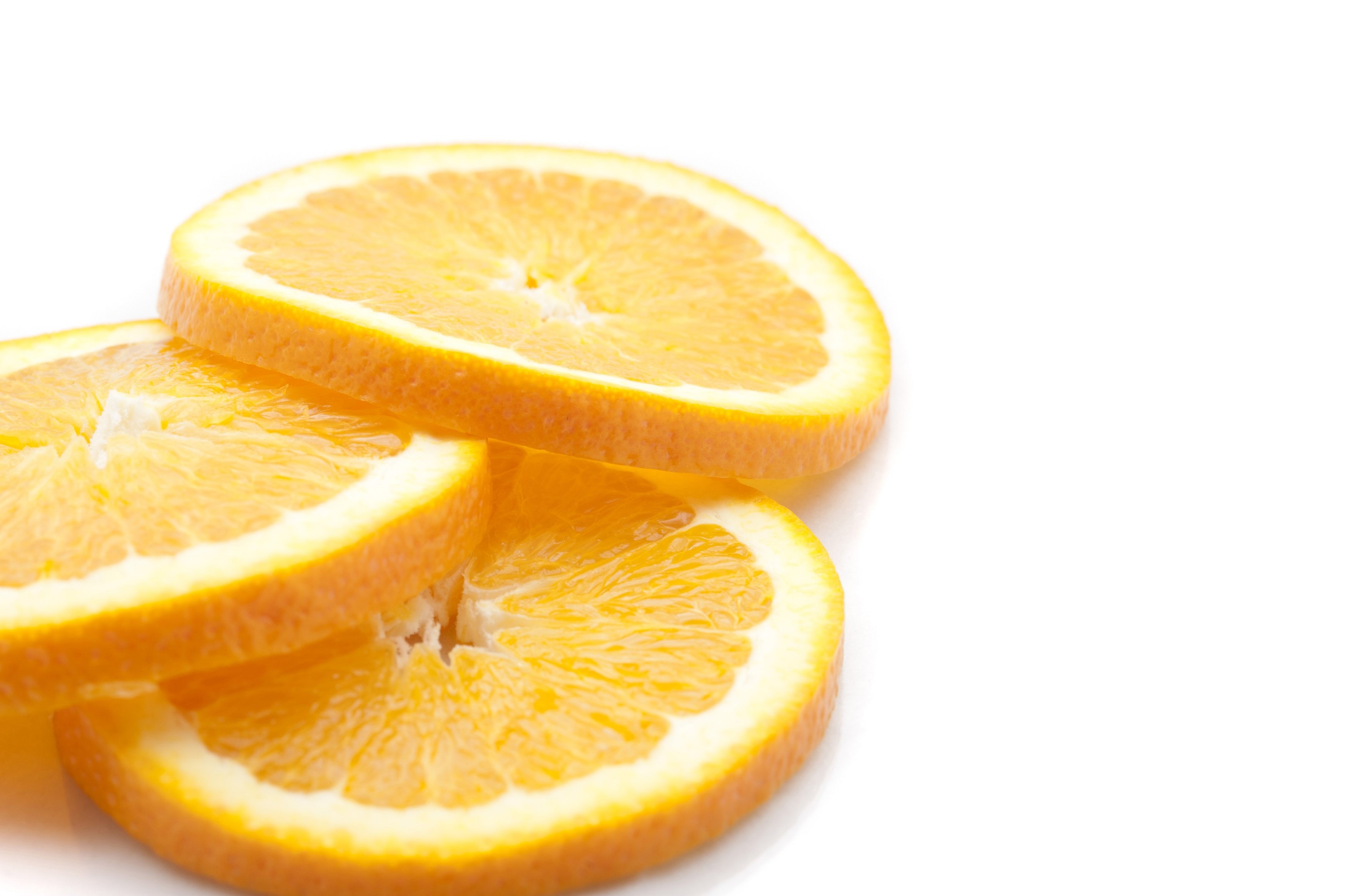 Thinly Sliced Fresh Orange Free Stock Image Thinly Sliced Fresh Orange Free Stock Image